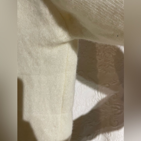 80's Vintage Memphis Jones Cream Sweater Size Large - Picture 5 of 5